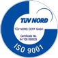 TÜV-zertifiziert nach ISO 9001